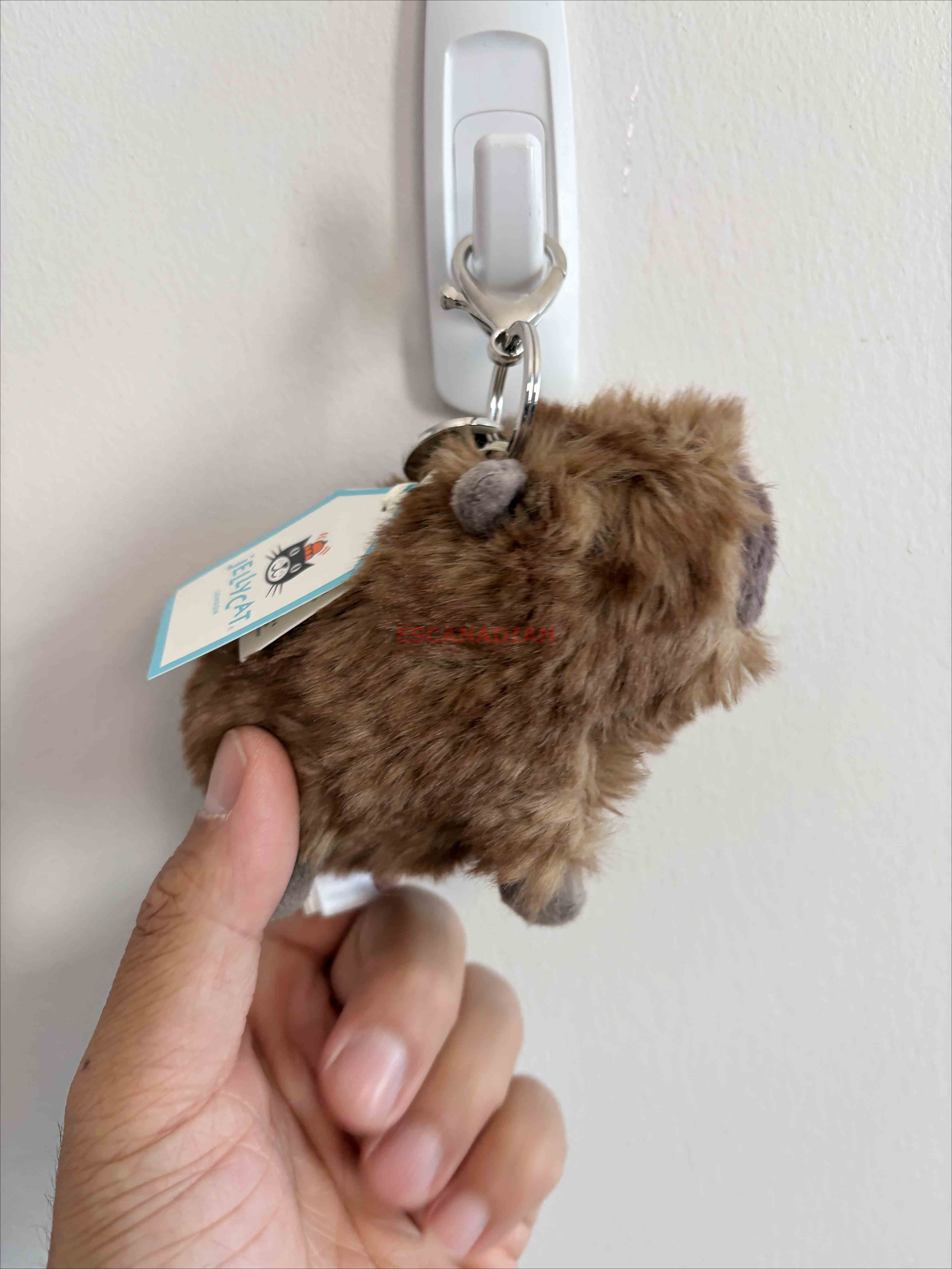 JellyCat 水豚 掛飾 鑰使圈