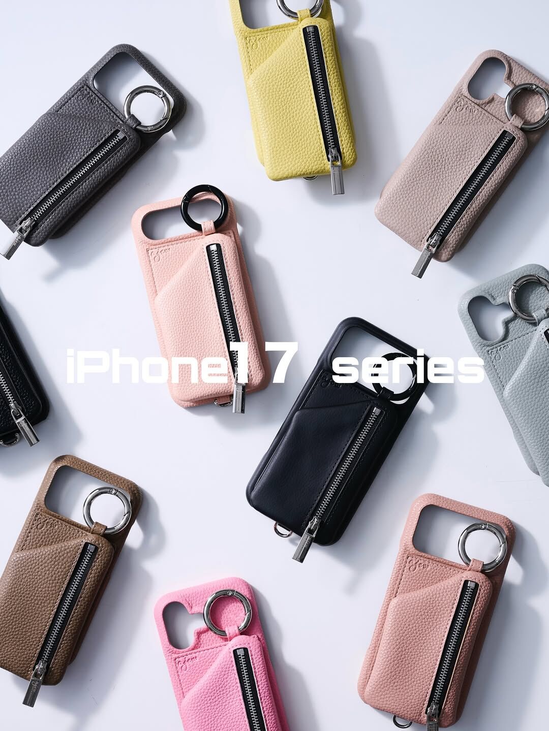 AJEW / cadenas zipphone case shoulder