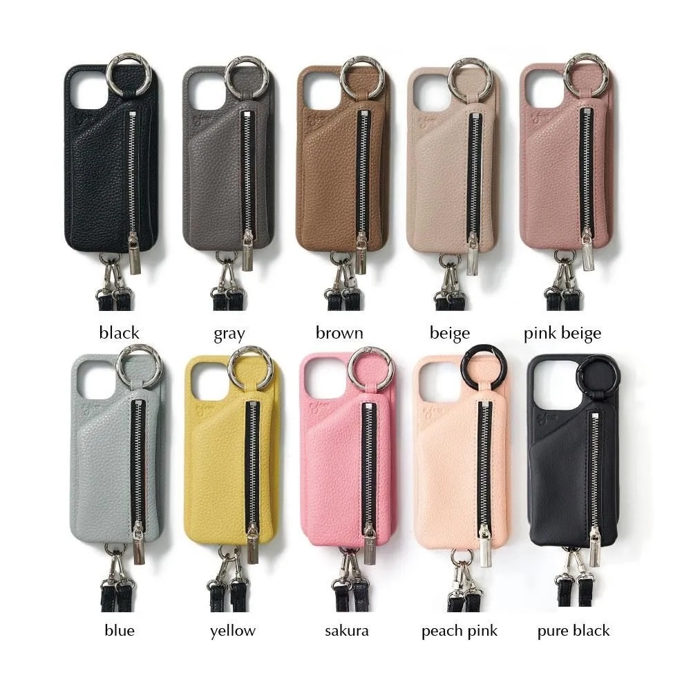 AJEW / cadenas zipphone case shoulder