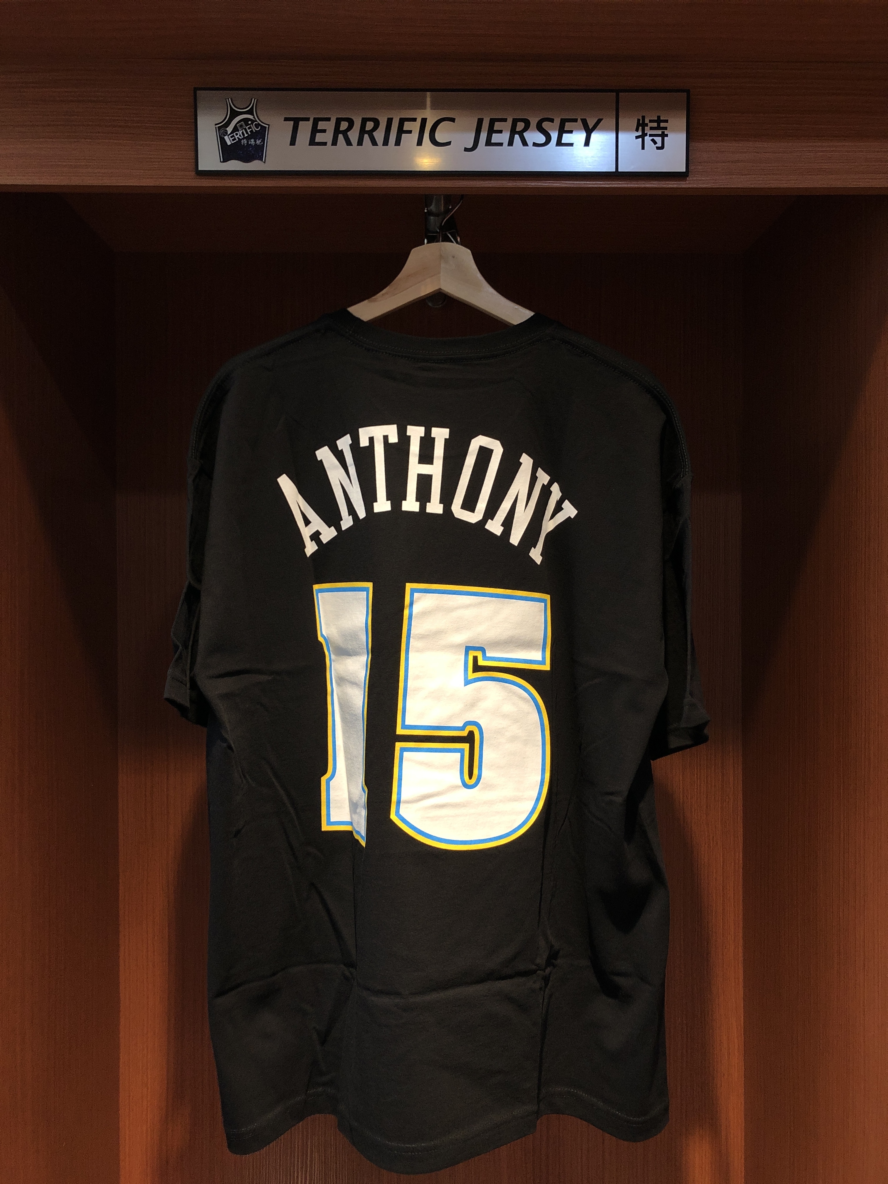 NBA短袖 Carmelo Anthony 丹佛金塊 人像照片 名人堂 M&N Player Name Tee 棉質 短袖 全新