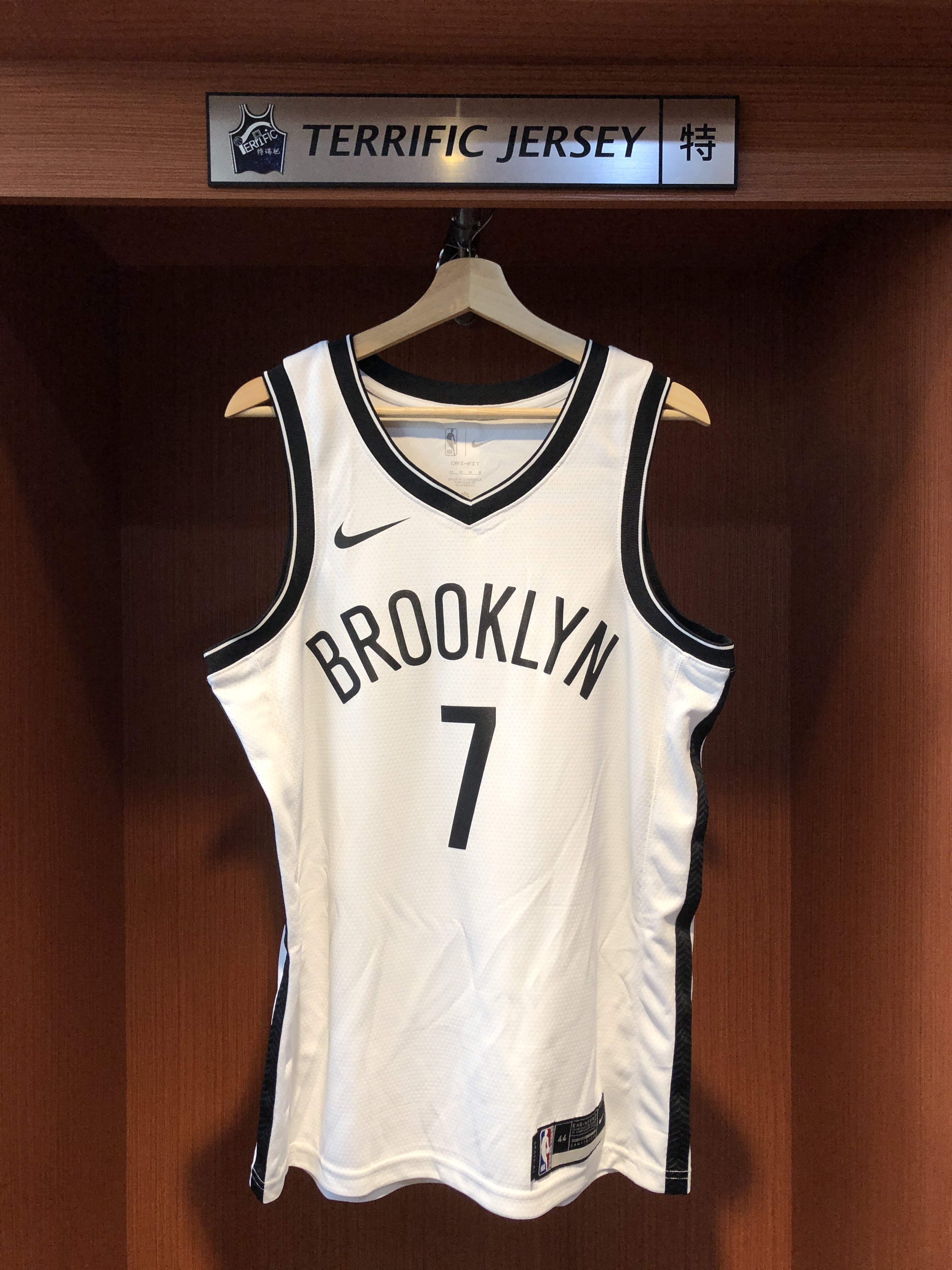 NBA球衣 Jeremy Lin 布魯克林籃網白 Association Nike Swingman 球迷版 熱轉印 全新 林書豪
