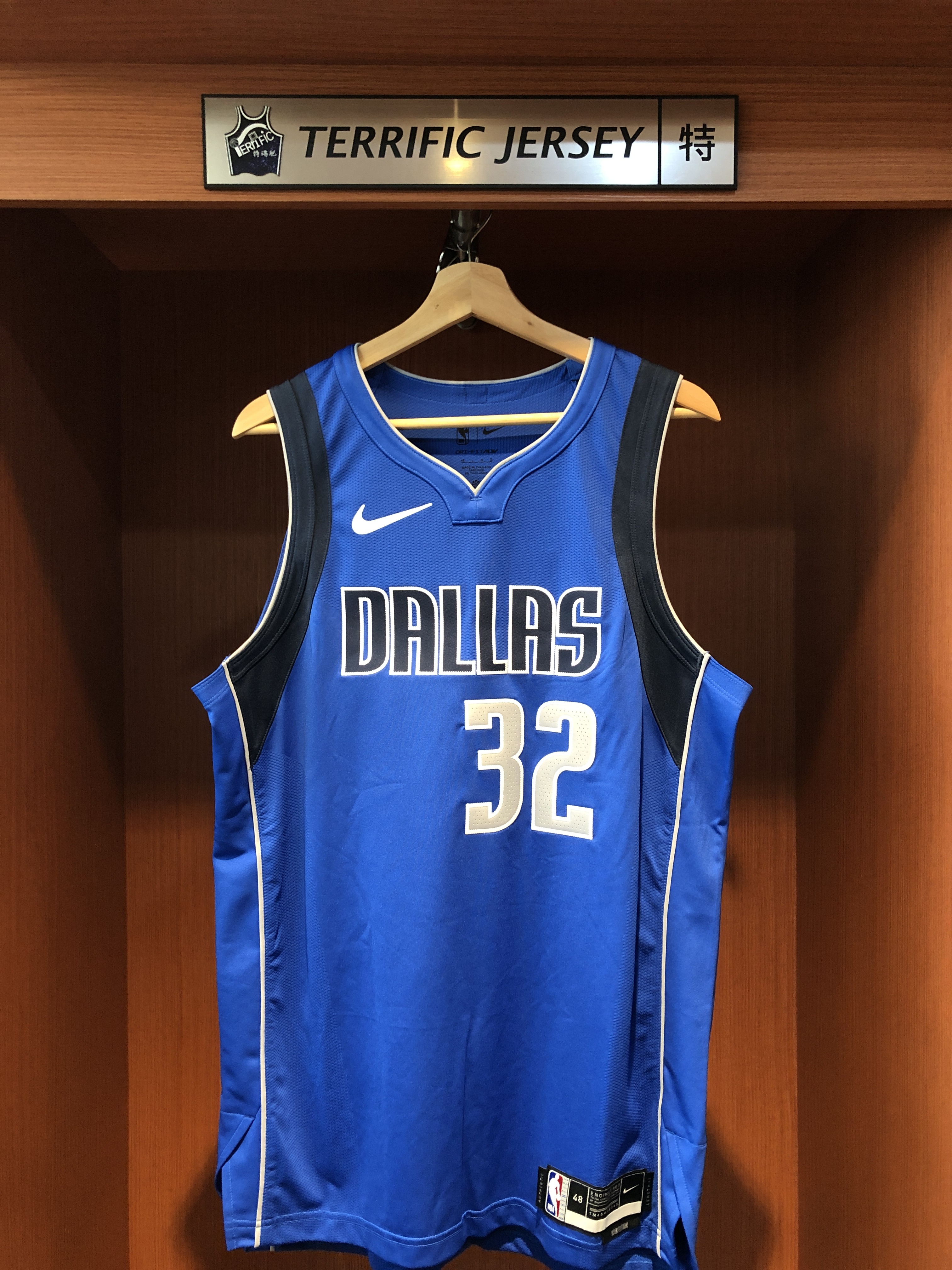 NBA球衣 Cooper Flagg 達拉斯小牛藍 Icon Nike Authentic 球員版 電繡 全新