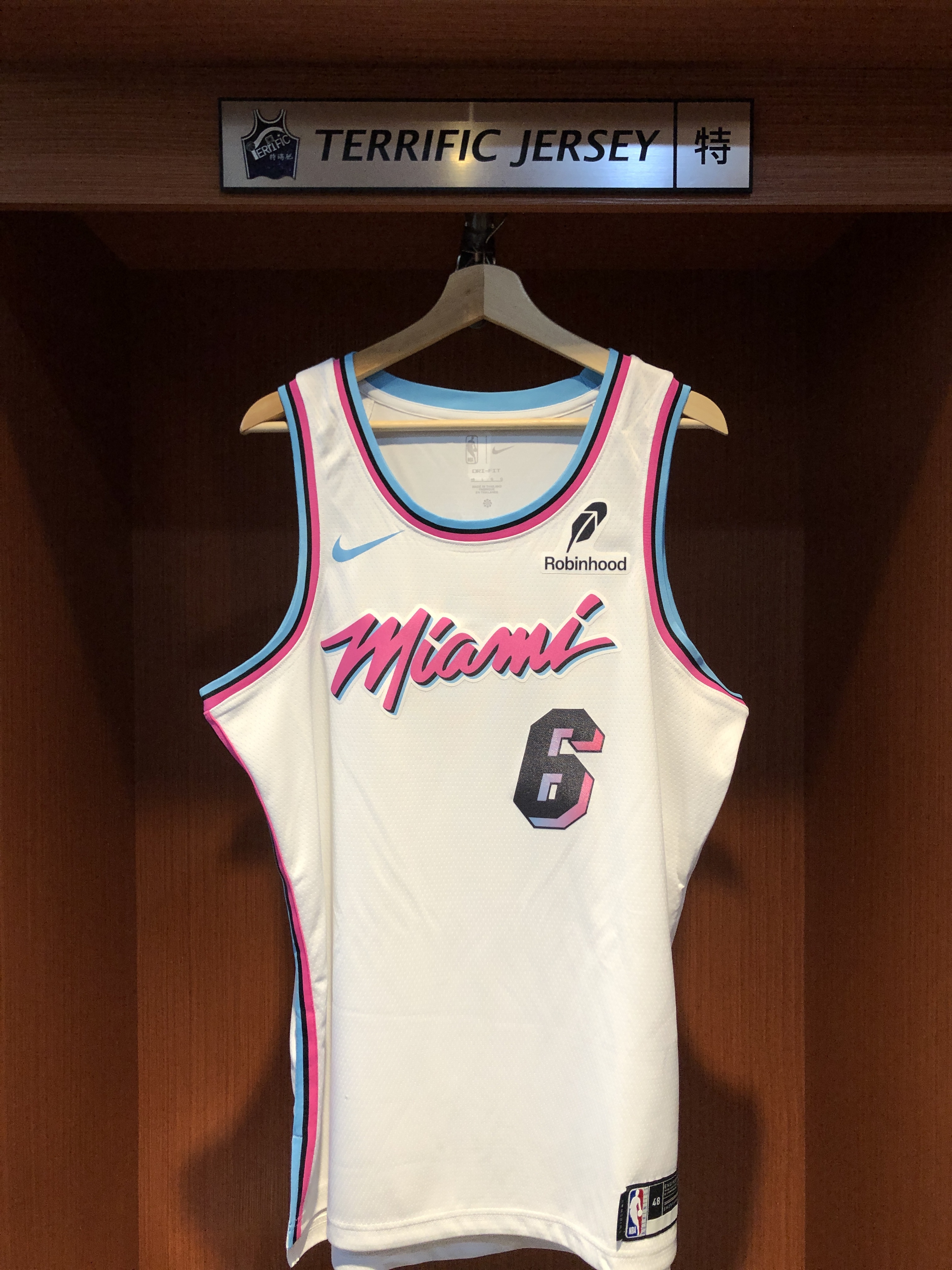 NBA球衣 Lebron James 邁阿密熱火城市 漸層 City Nike Swingman 球迷版 熱轉印 含贊助商標 全新