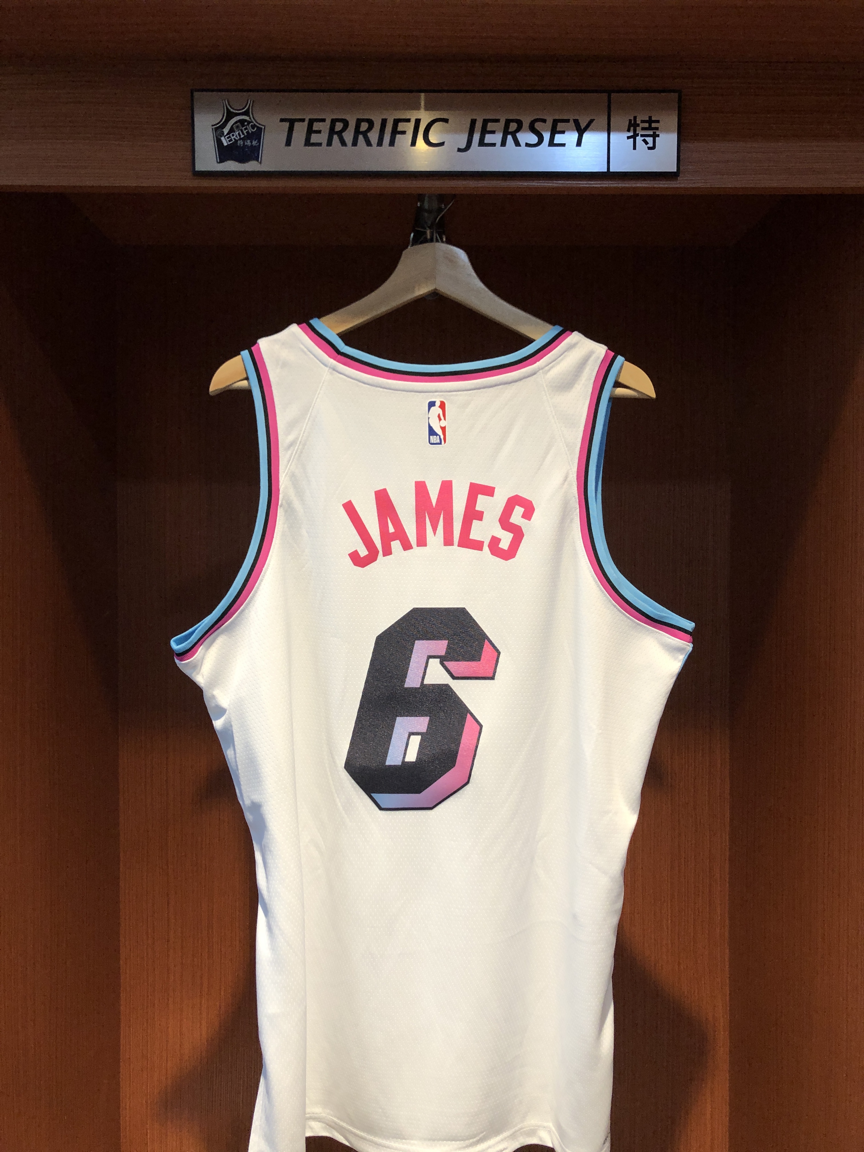 NBA球衣 Lebron James 邁阿密熱火城市 漸層 City Nike Swingman 球迷版 熱轉印 含贊助商標 全新