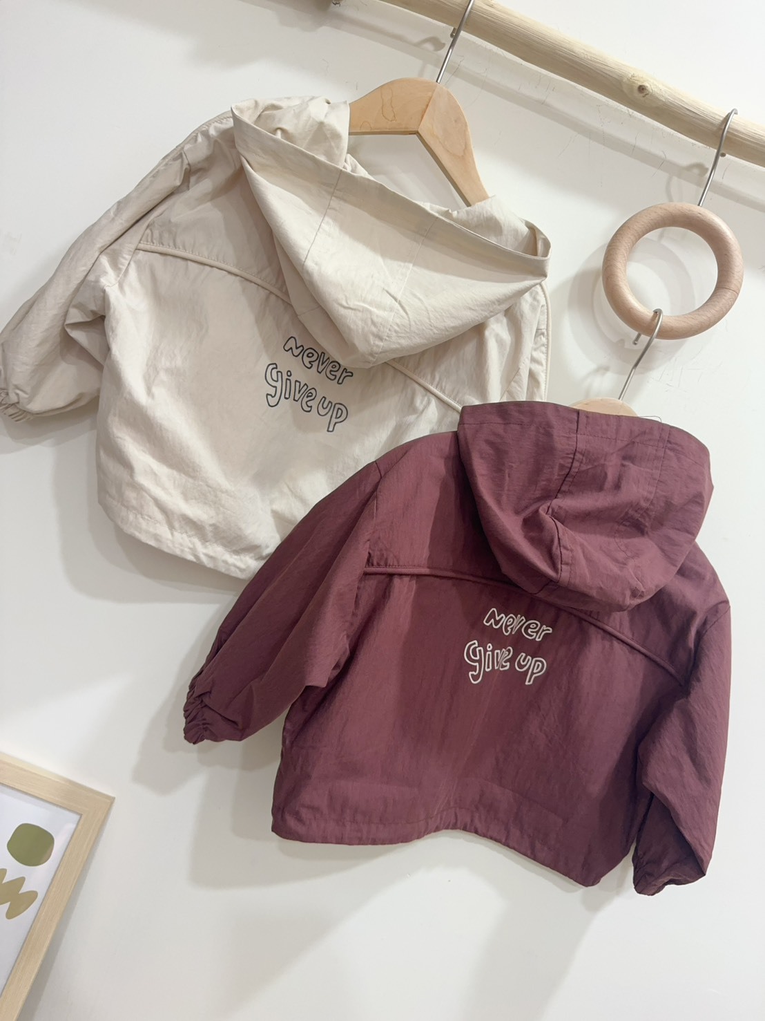 NH6591童趣字母休閒連帽外套c26