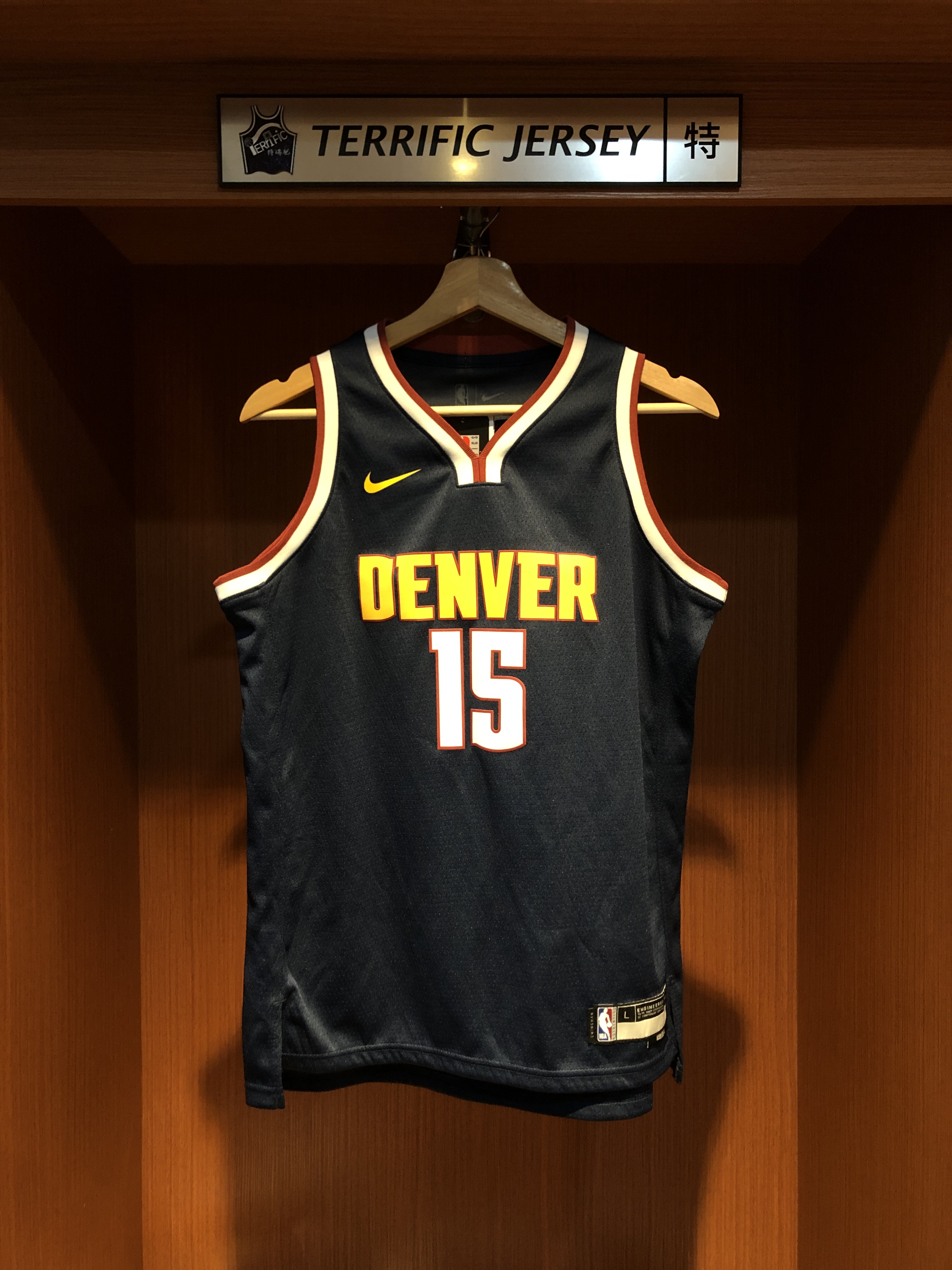 NBA球衣 Nikola Jokic 丹佛金塊深藍 Icon Nike Youth Swingman 球迷版 青年版 熱轉印 全新