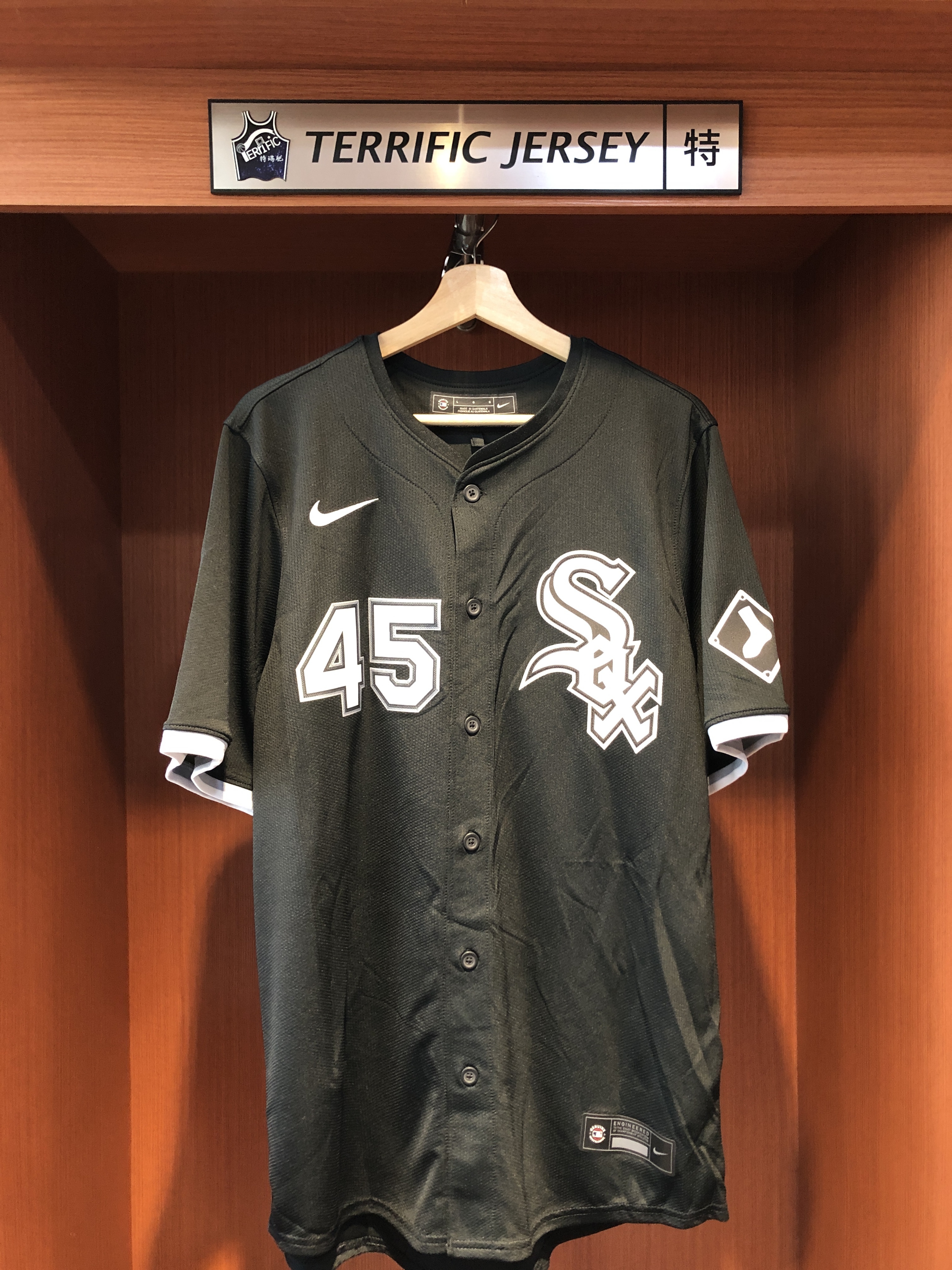 MLB球衣 Michael Jordan 芝加哥白襪黑 Nike Limited Player Name Jersey 球迷版 熱轉印 官方客製化 全新
