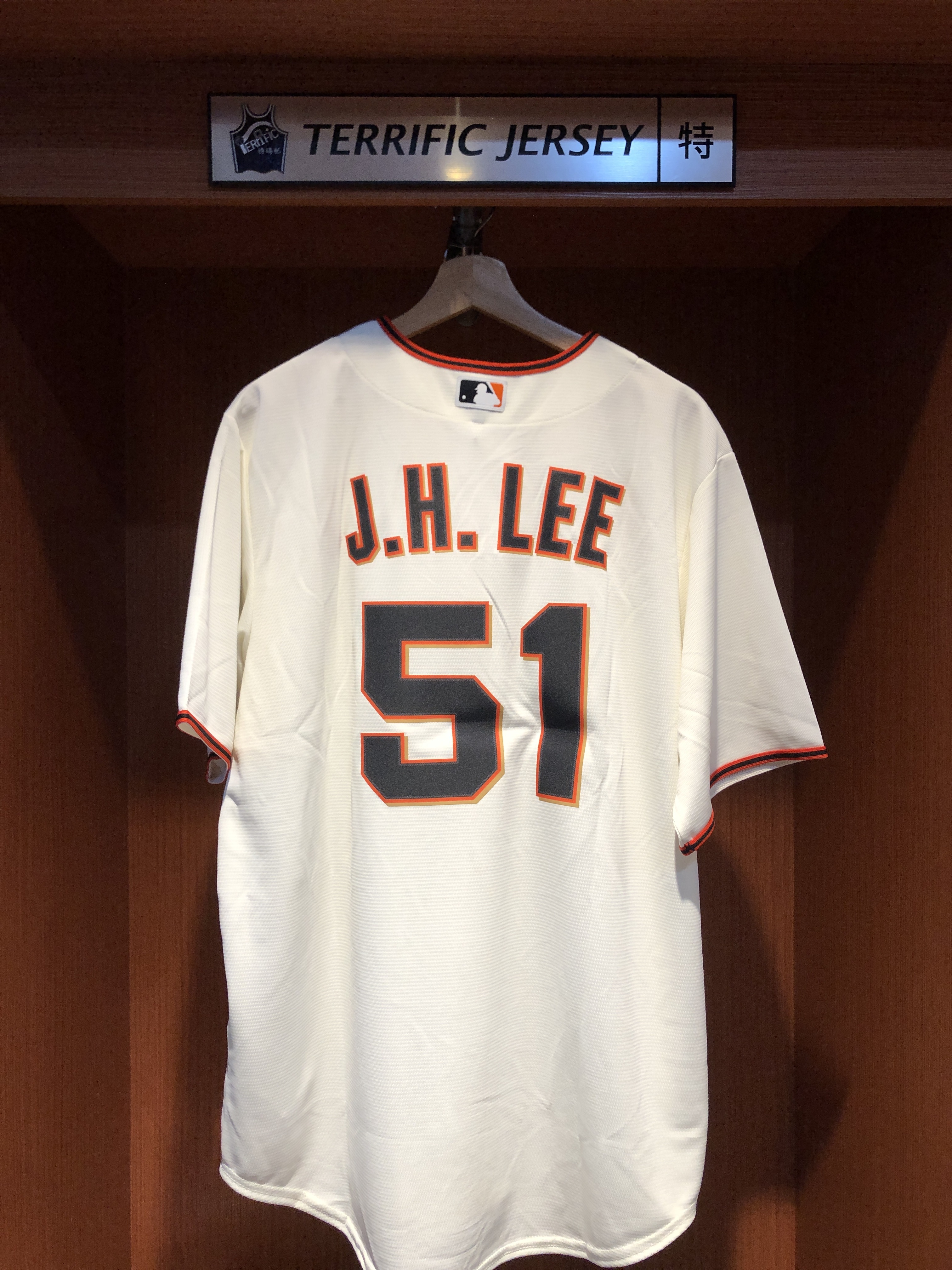 MLB球衣 Jung Hoo Lee 舊金山巨人米白 李政厚 Nike Replica Player Name Jersey 球迷版 熱轉印 全新