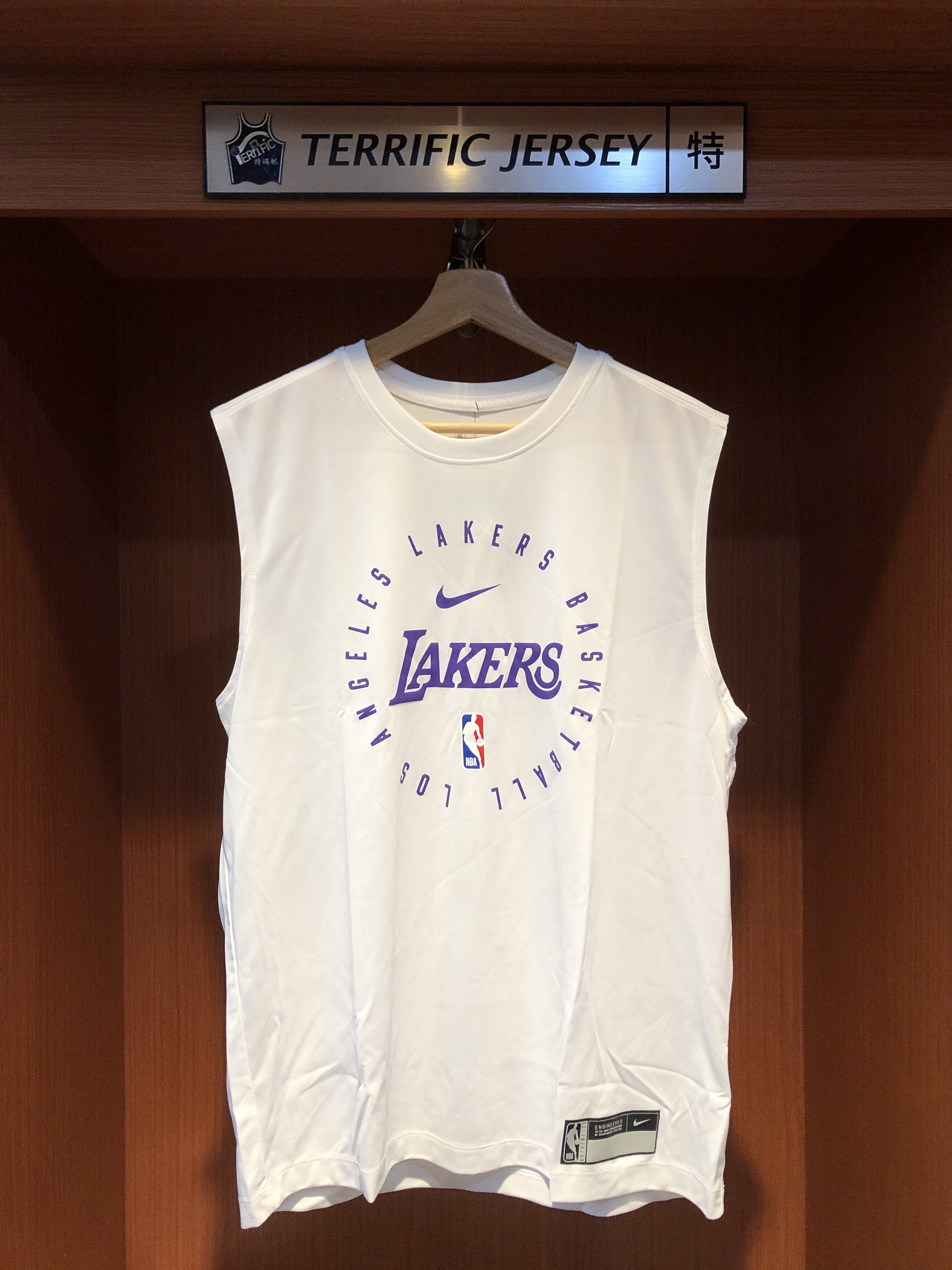 NBA背心 Los Angeles Lakers 洛杉磯湖人 24-25 熱身背心 球員實穿款 Nike Practice Tank Top 排汗背心 全新
