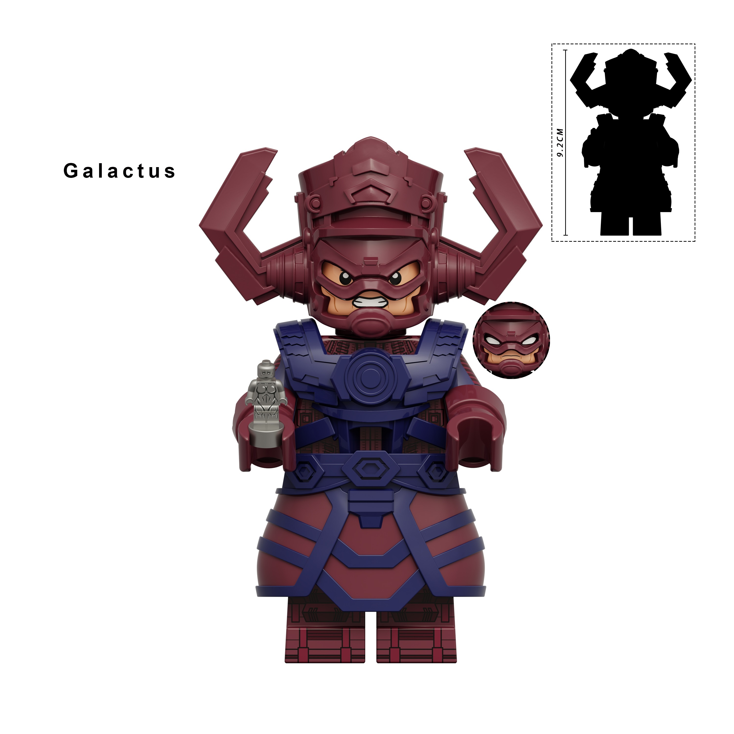 The Fantastic Four Galactus Custom Minifigures Fit Lego (9.2CM) KDL847 K2304