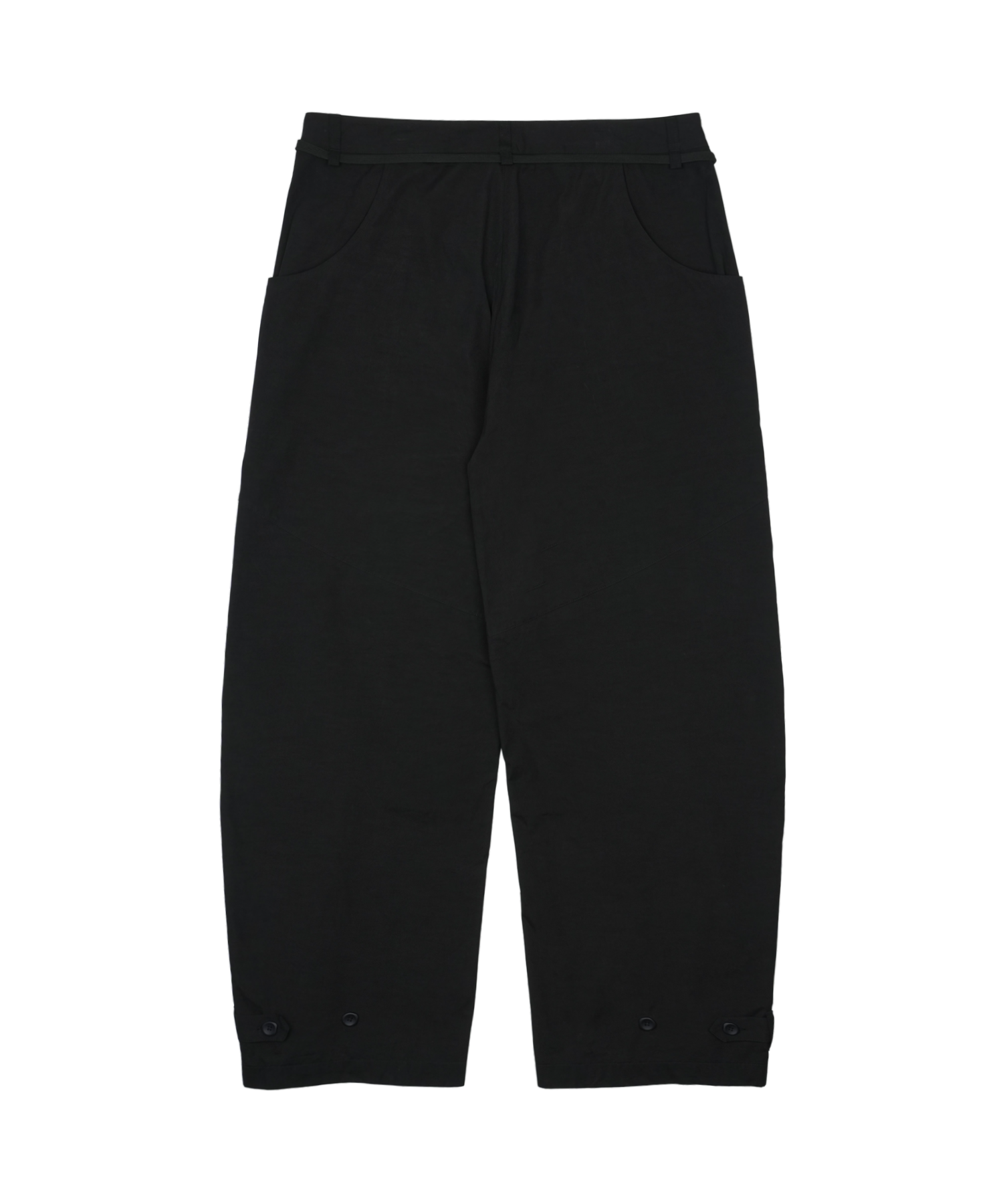 SAN SAN GEAR｜TIE PANTS "BLACK"