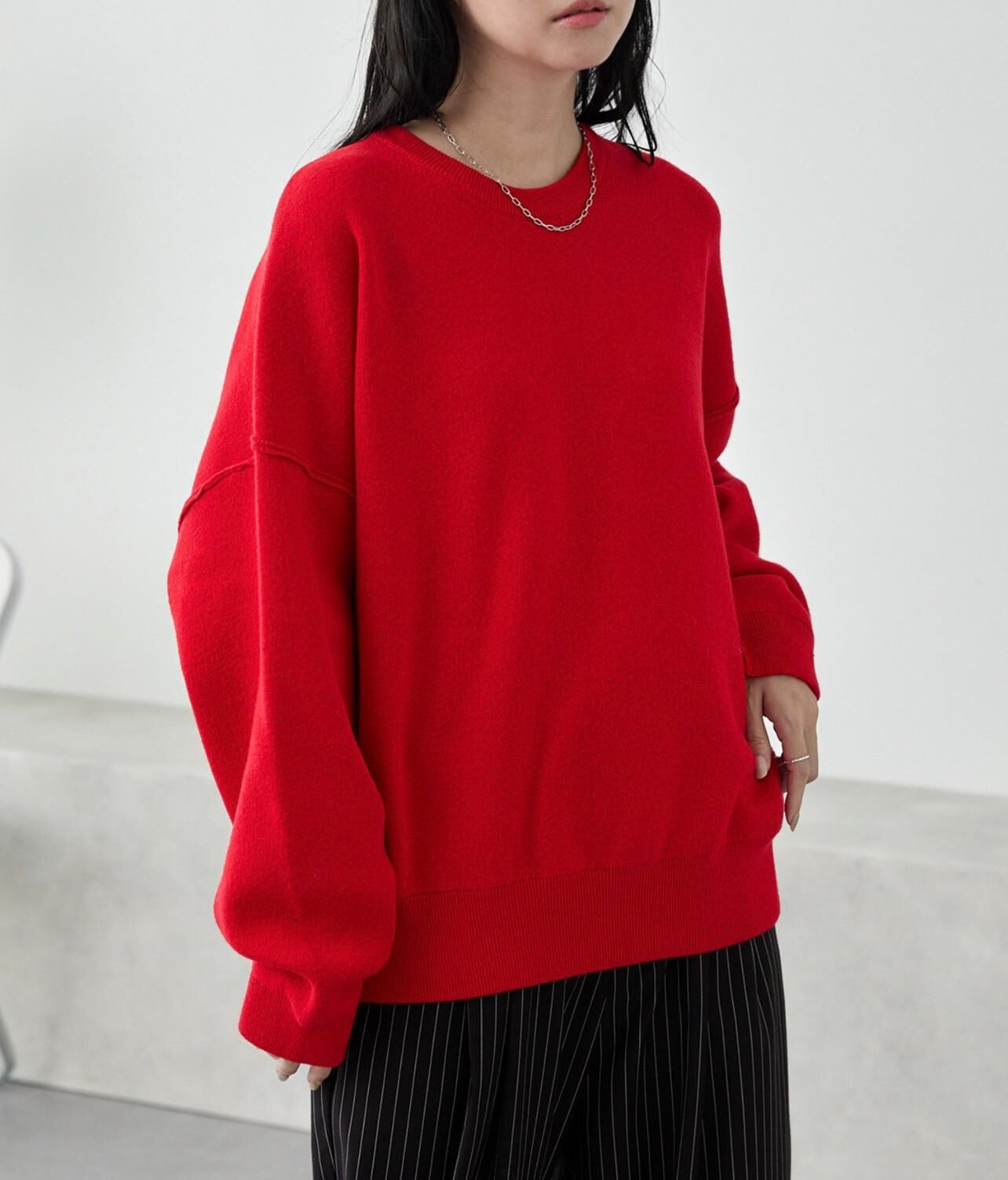 【預購】JN1004105 MONO-MART 圓領衛衣 (FREE SIZE)