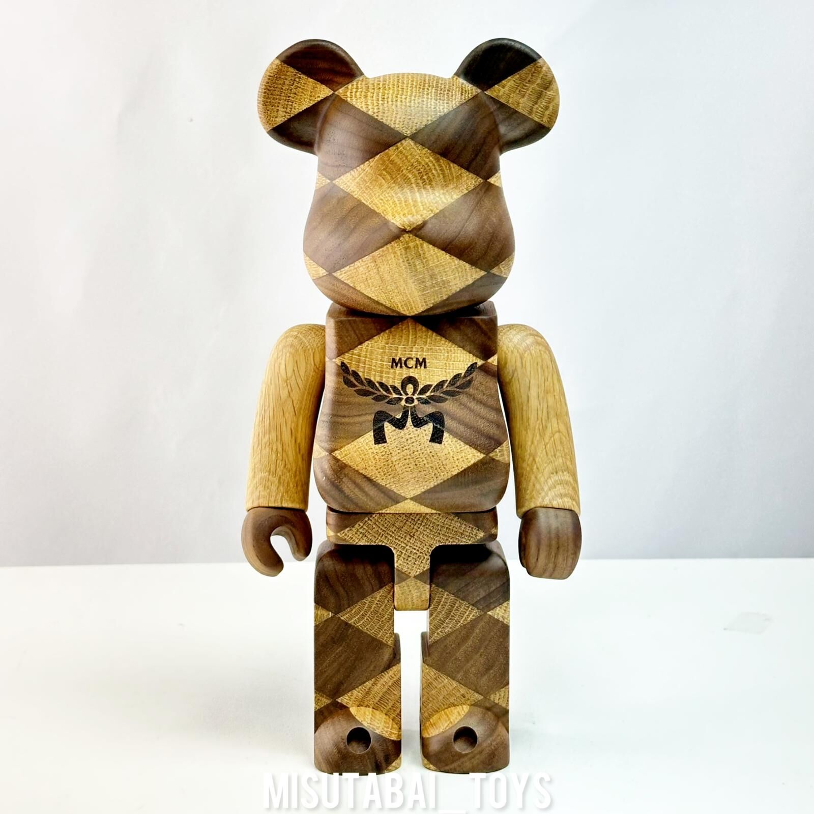 400% BEARBRICK MCM x Karimoku