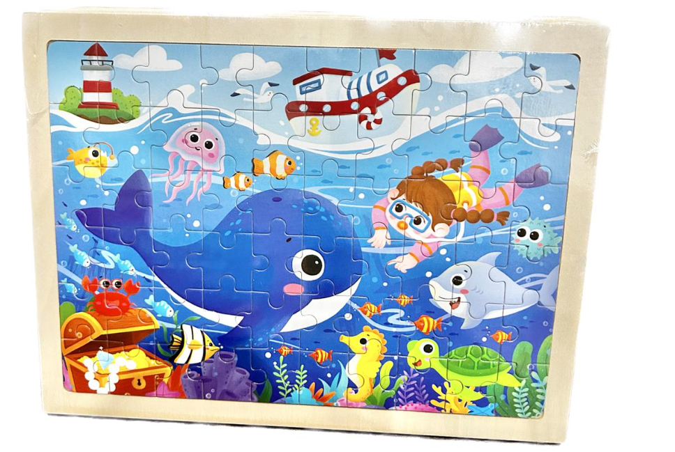 儿童 木质 拼图（60pcs）