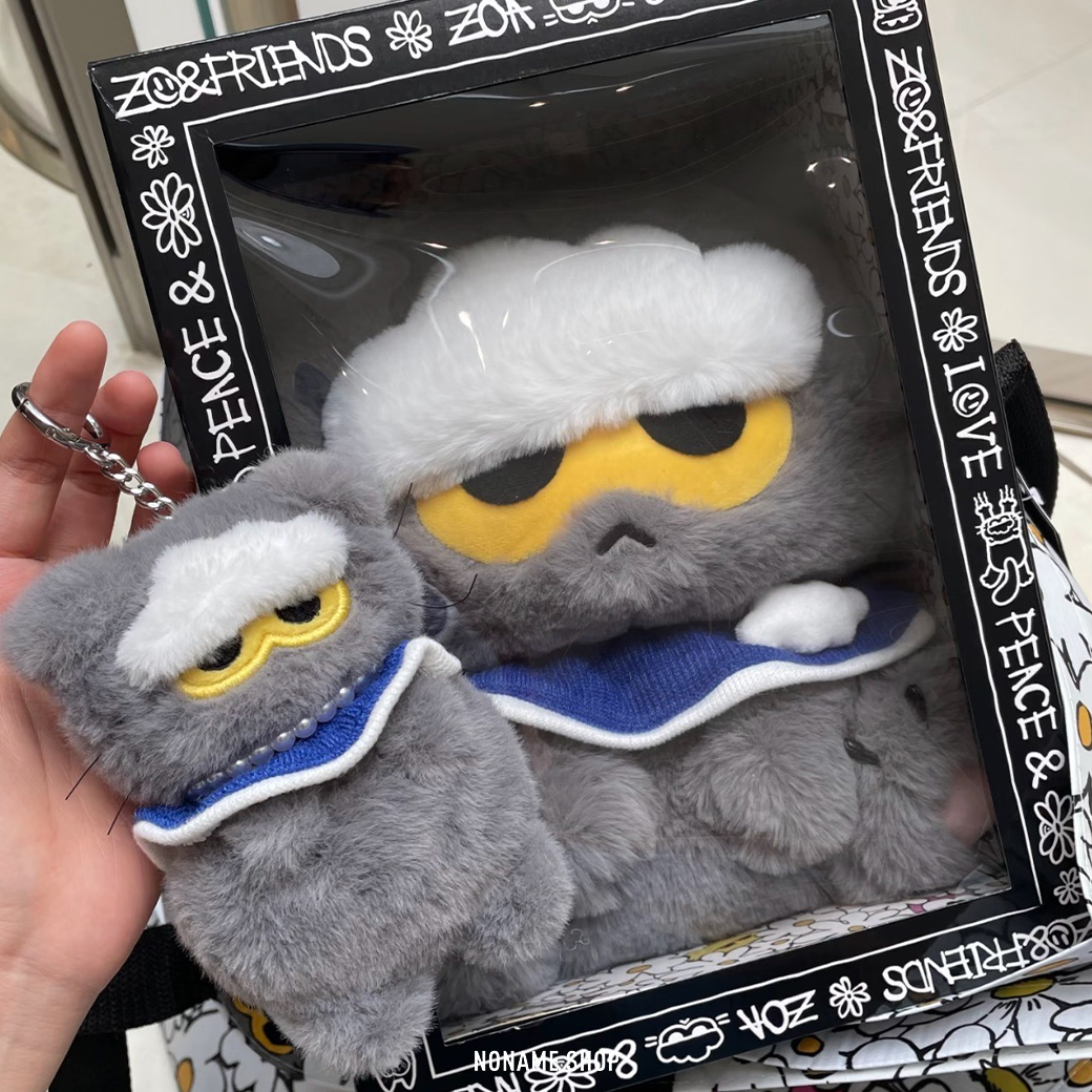 ZO&FRIENDS ZOA G-DRAGON GD 權志龍 愛貓 周邊 中娃 吊飾娃 方巾