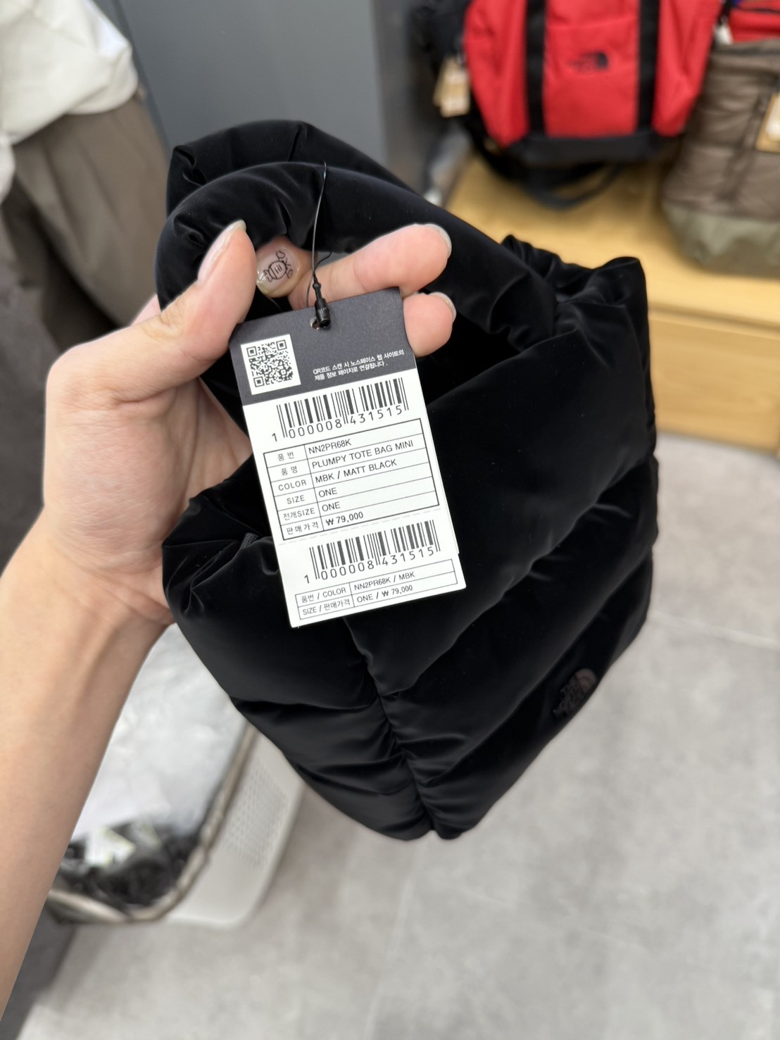 【現貨】THE NORTH FACE 兩用小包 黑色 NN2PR68