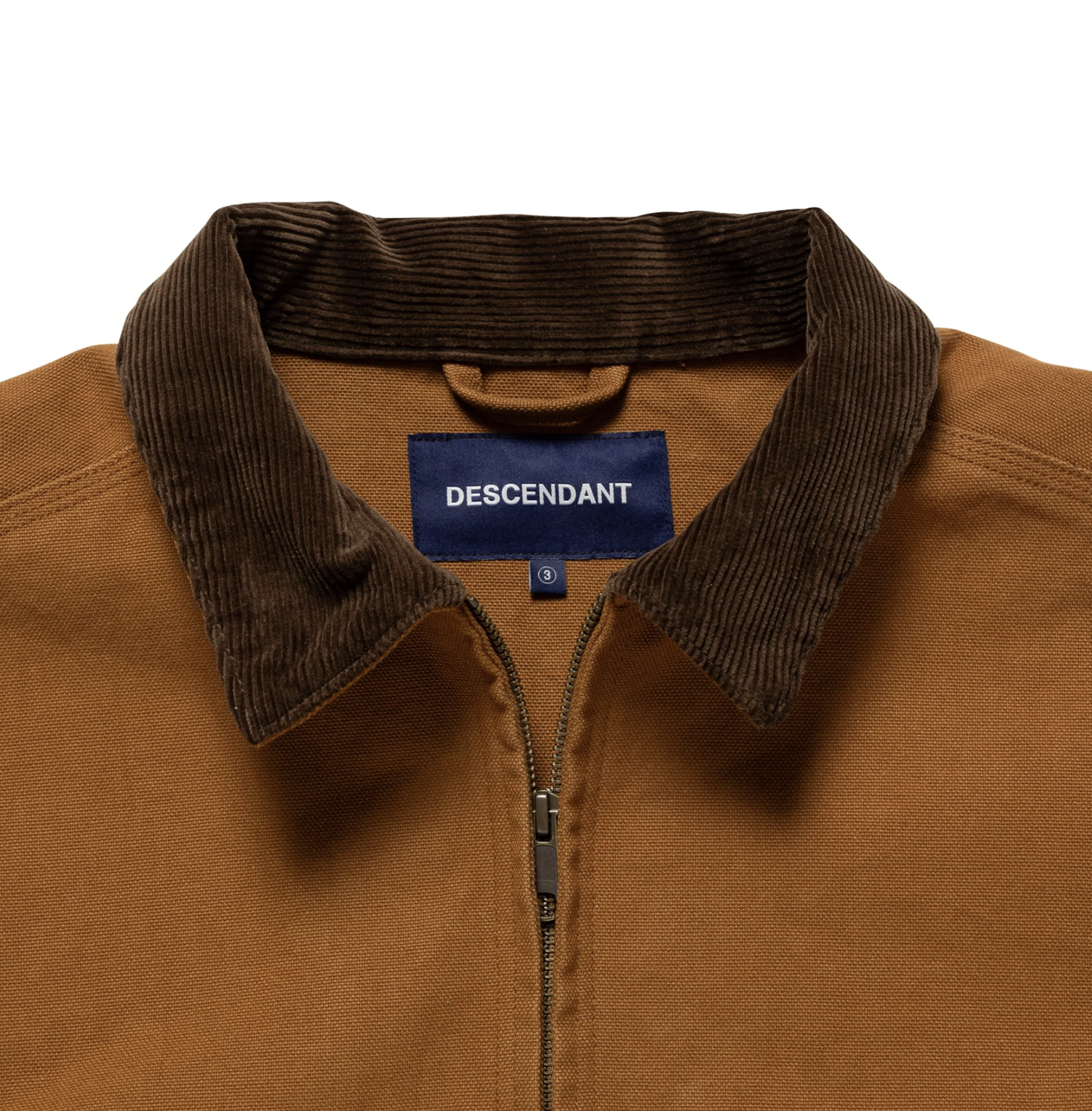 DESCENDANT FW25 EDDIECO DUCK JACKET | BROWN / GRAY