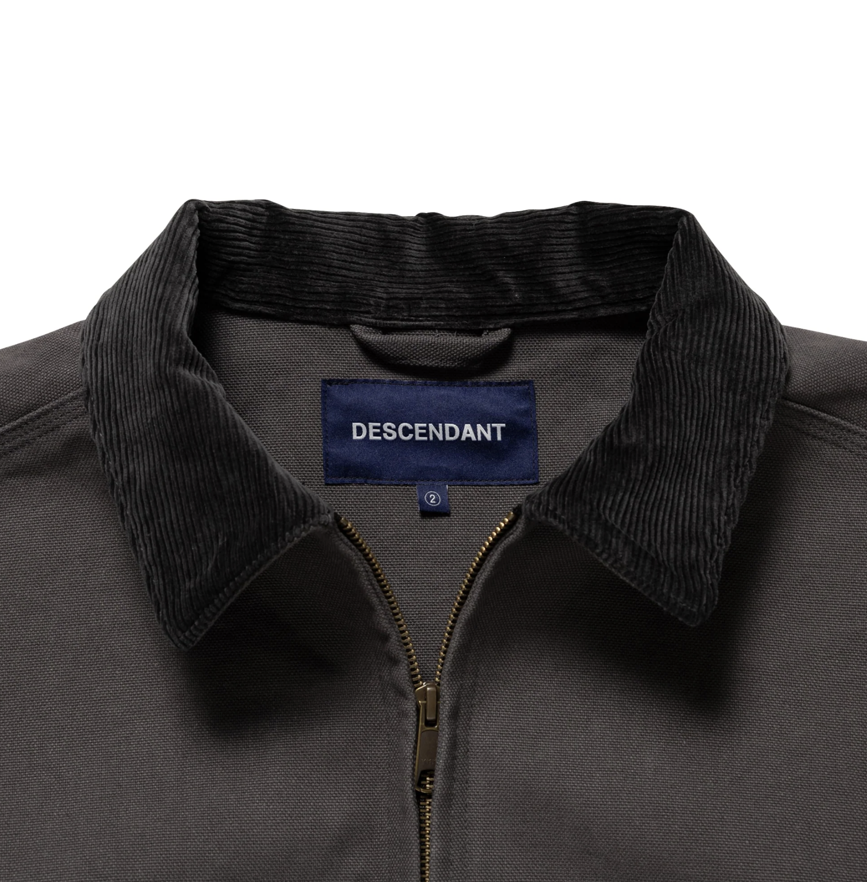 DESCENDANT FW25 EDDIECO DUCK JACKET | BROWN / GRAY