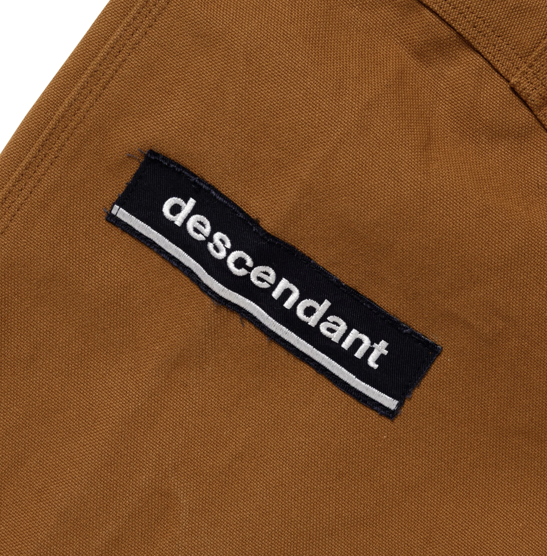 DESCENDANT FW25 EDDIECO DUCK JACKET | BROWN / GRAY