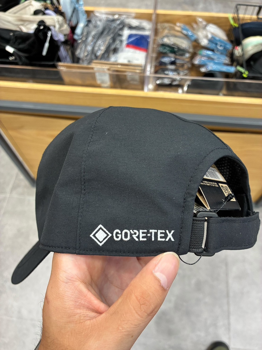 【預購】THE NORTH FACE GORE-TEX 刺繡老帽 黑色 NE3CR54