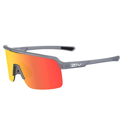 ZIV 運動眼鏡VOLAR XS (No.258)霧透灰框/防撞PC高反差黃茶電黑紅鍍膜鏡片#B129258