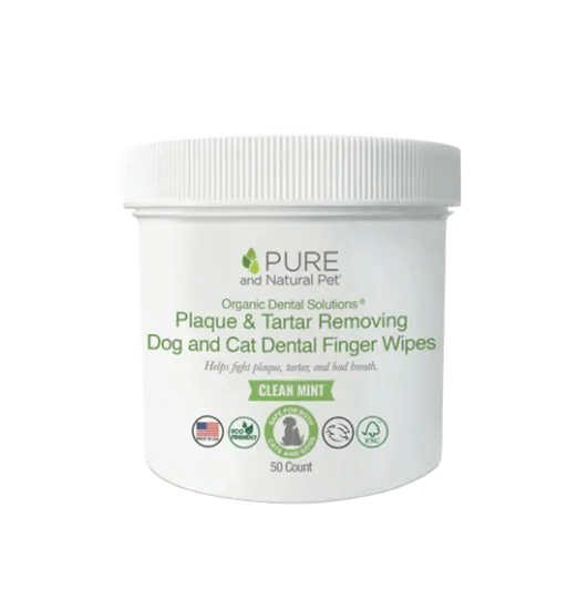 【斐莉寶 USDA認證】寵物指套潔牙巾 (50入)(貓犬通用)