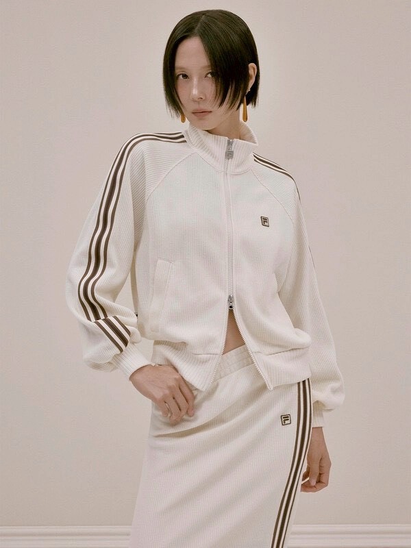 【預購】FILA 立領 針織短版外套 3色 FS253FT01F001