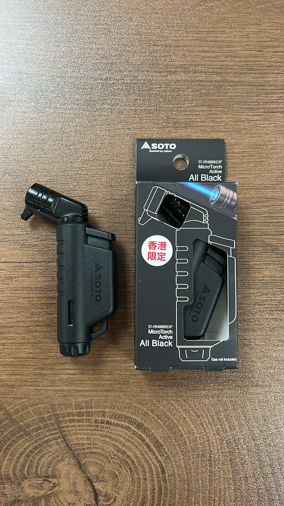 SOTO Micro Torch Active ST-486  微型火槍 (香港限定全黑版本)