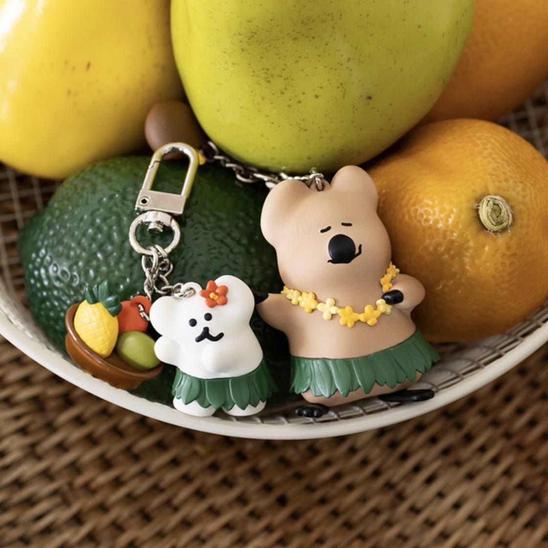 韓國 DINOTAENG QUOKKA BOBO 夏威夷曬黑吊飾