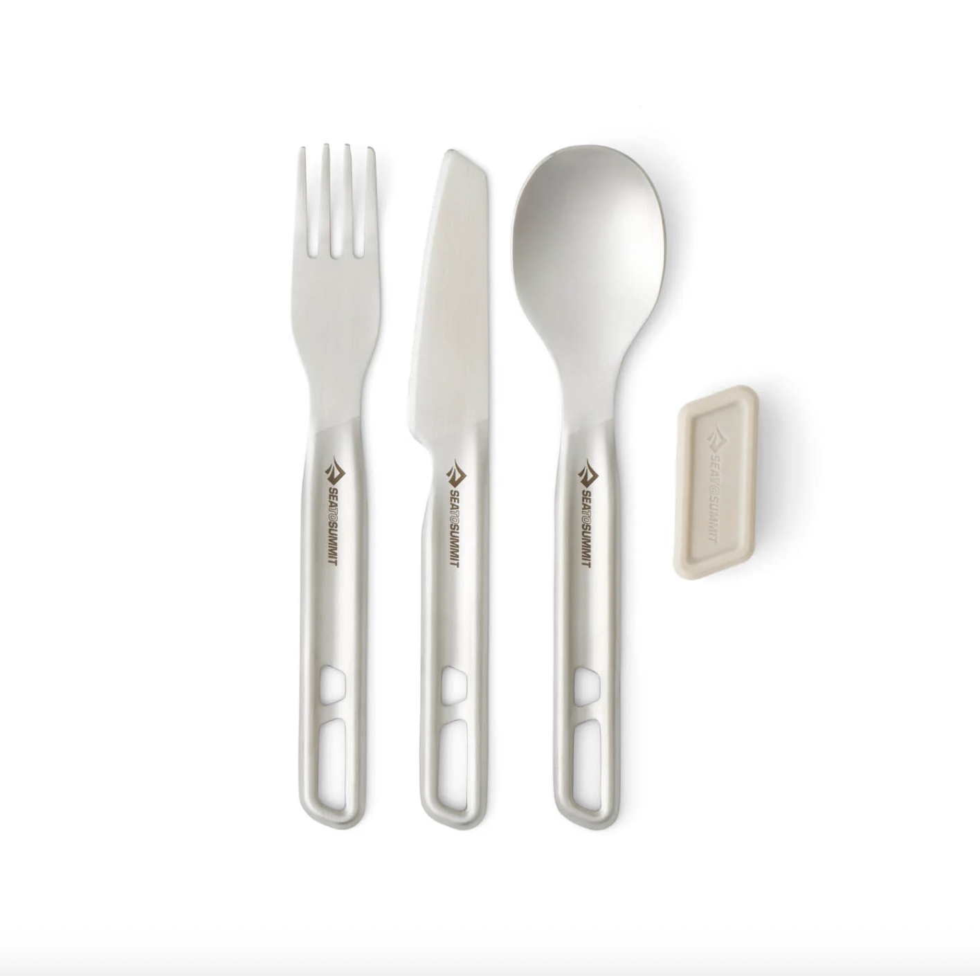 Sea To Summit Detour Stainless Steel Cutlery Set - (3 Piece) 不銹鋼餐具組合