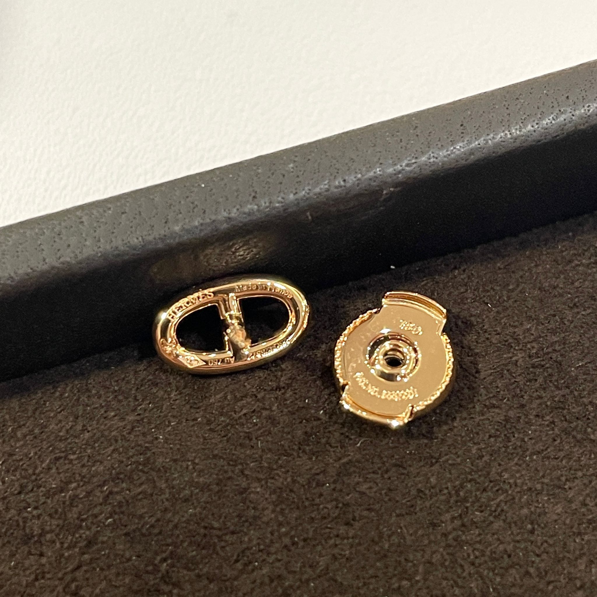 全新HERMES豬鼻耳環 H113503B 18k玫瑰金 Farandole Earrings #BRAND NEW #香榭站正品