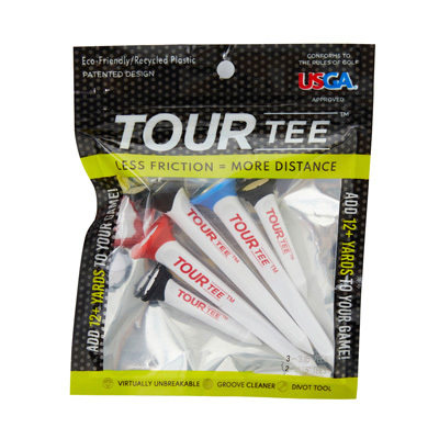 Tour TEE組合包3.15” (8cm)*3支+1.75”(4.45cm)*2，共5支/包