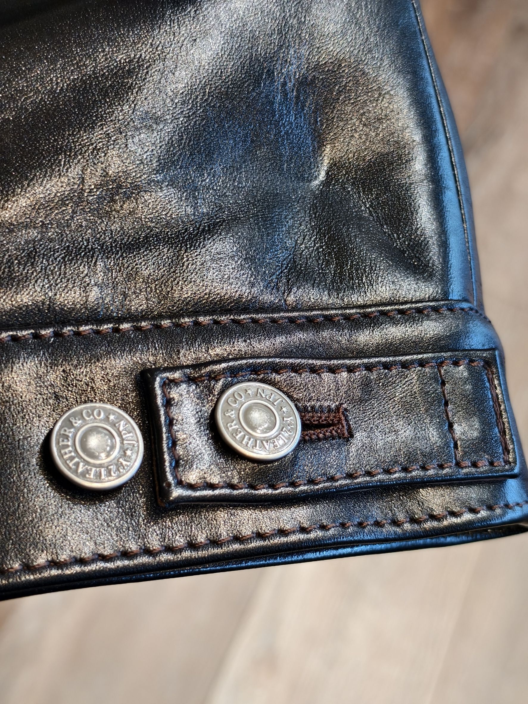 Y'2 LEATHER - PB-141 VINTAGE HORSE LIGHT JACKET