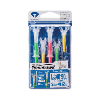 DAIYA TOMAHAWK 可螺旋調整組合TEE TE-512 ,長8cm(3支入) ； 短4cm(3支入)