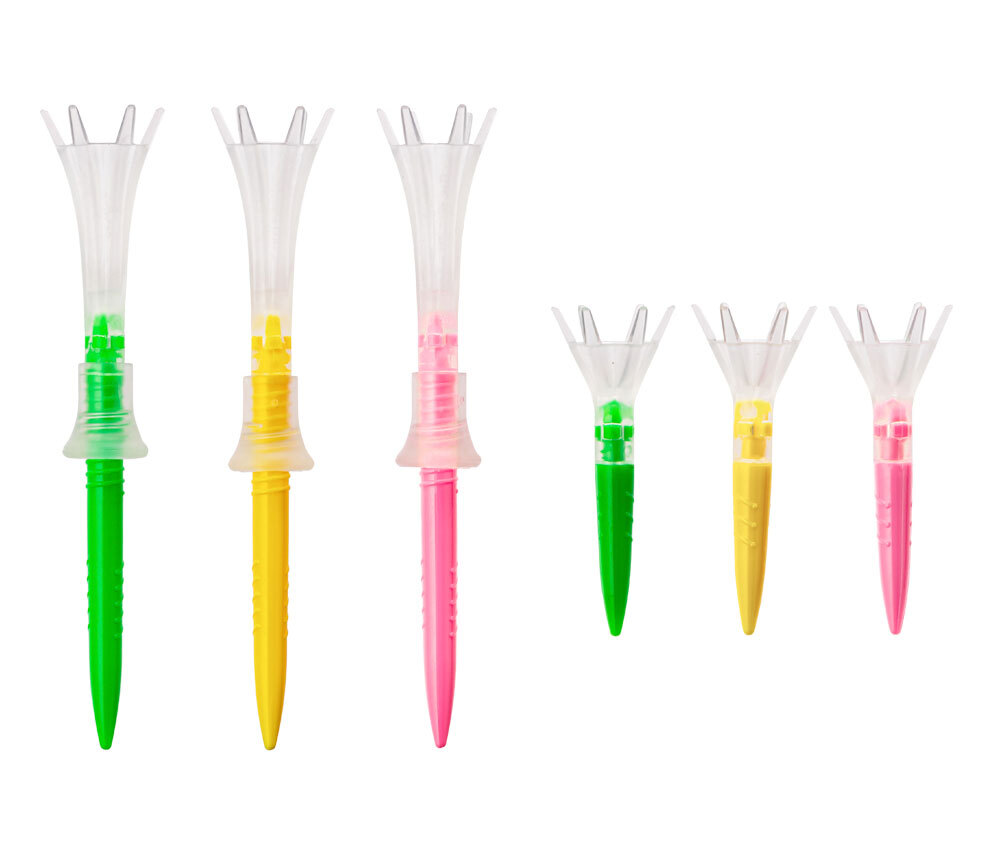 DAIYA TOMAHAWK 可螺旋調整組合TEE TE-512 ,長8cm(3支入) ； 短4cm(3支入)