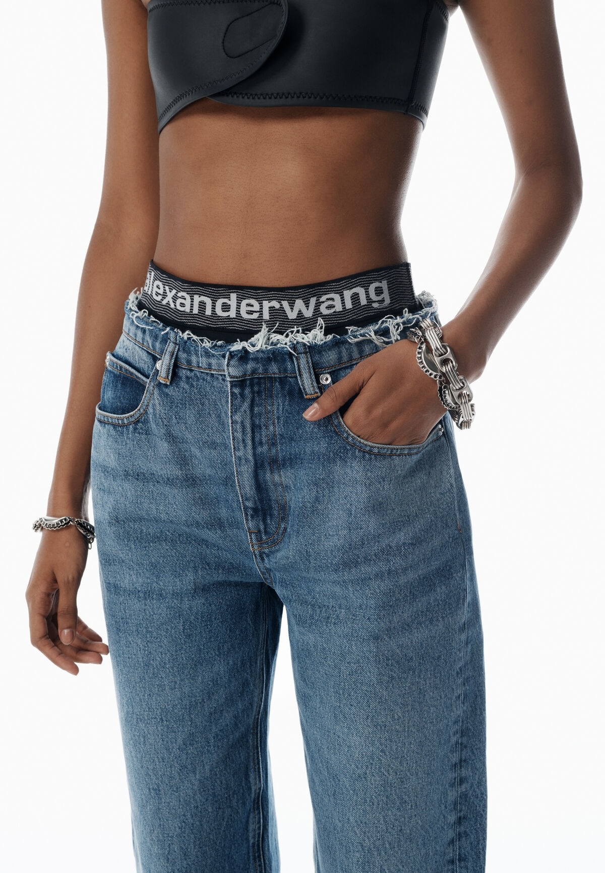 パンツ alexander wang archive hedi vibes jeans T By Alexander Wang