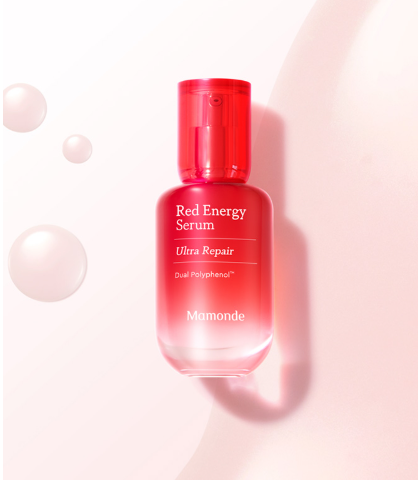 Mamonde 紅色能量修護精華 30ml｜修護肌膚壓力、找回彈潤透亮