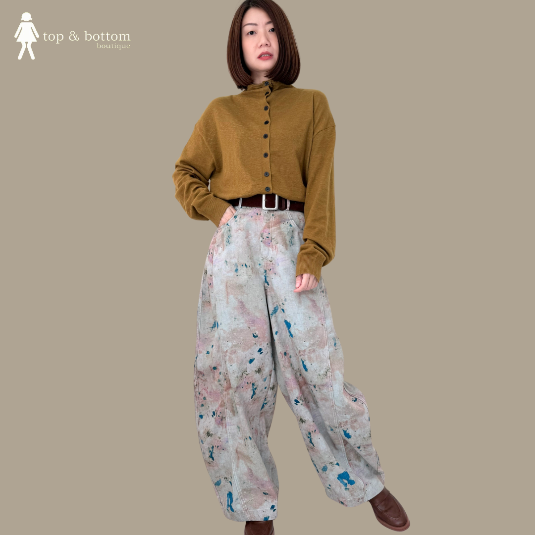 TIE-DYE COLOUR HAREM PANT