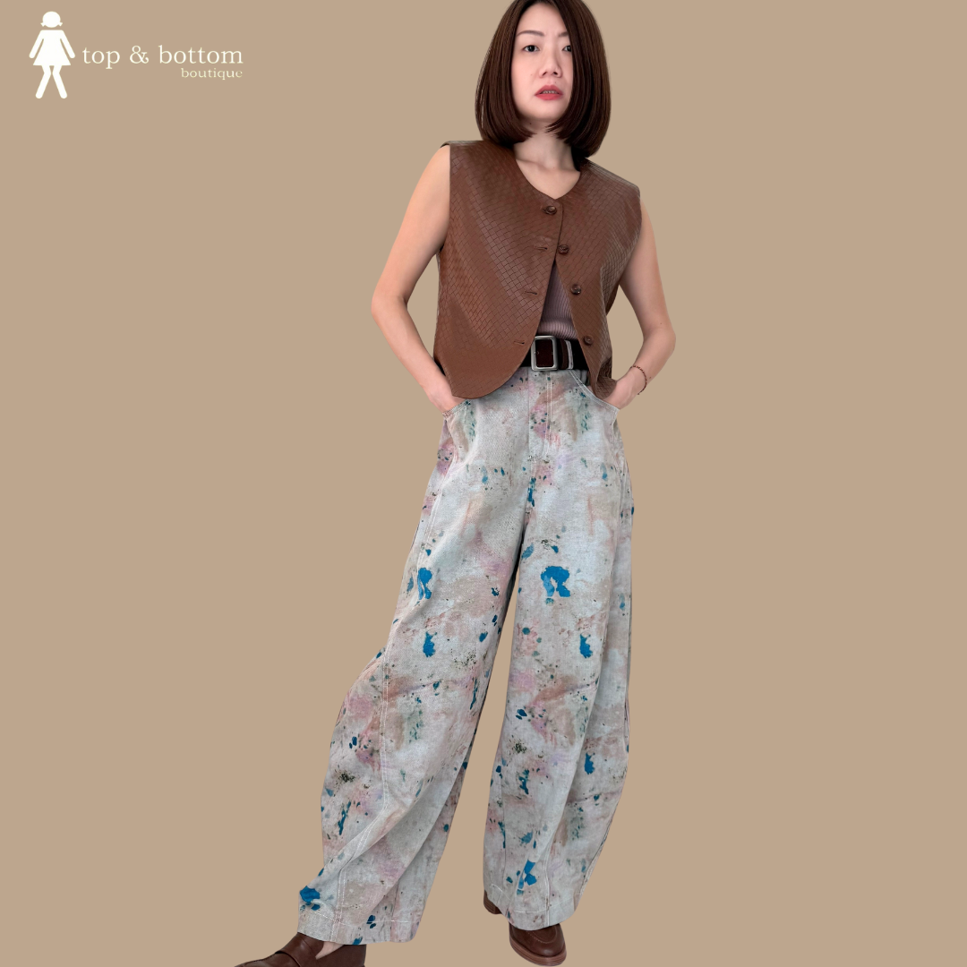 TIE-DYE COLOUR HAREM PANT