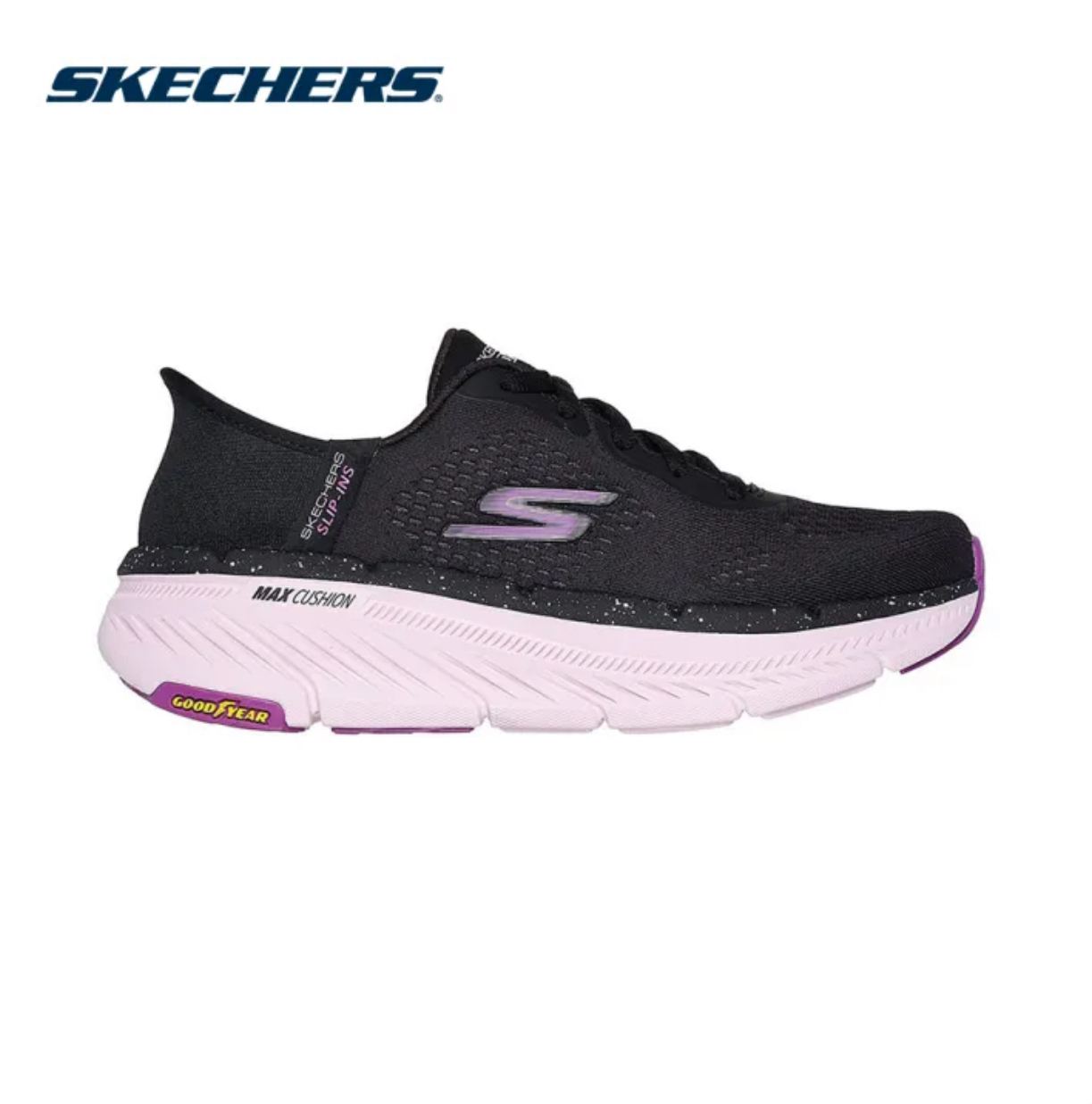 Skechers - 女裝MAX CUSHIONING PREMIER 2.0 跑步鞋 129711/BKW