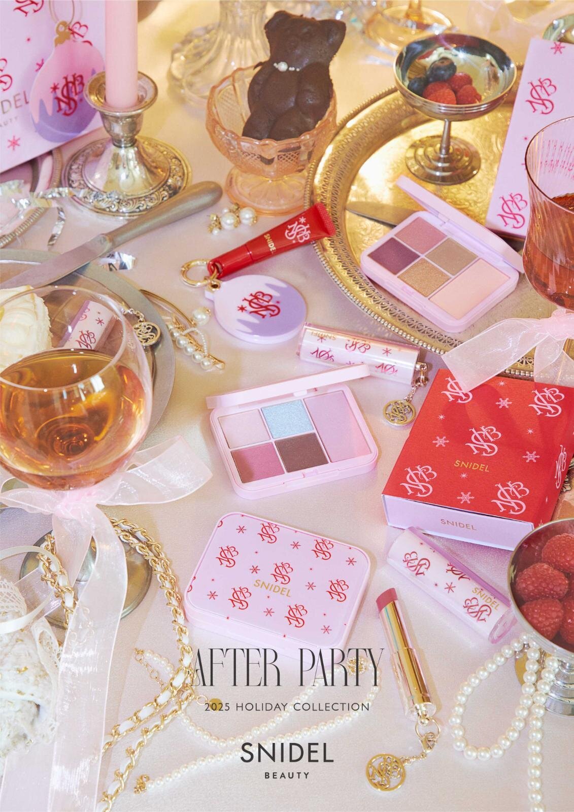 [限定] SNIDEL BEAUTY Makeup Coffret 2025 Holiday Collection 限量版眼影盤和迷你唇膏套裝