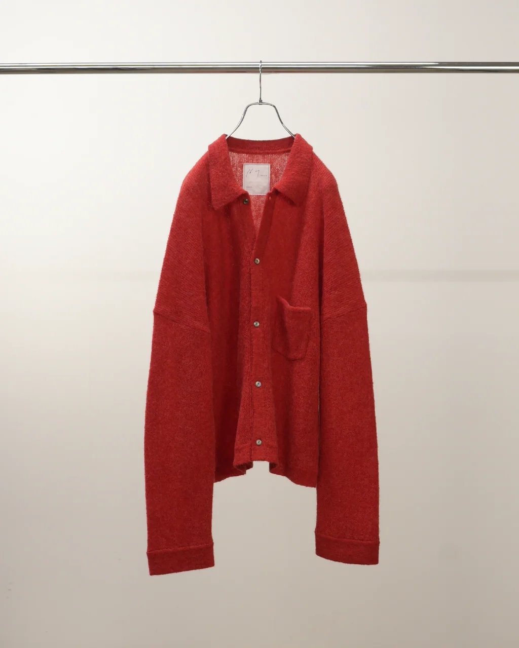 HABIT SELECT - ANCELLM - KIMONO KNIT SHIRT / 2COLORS