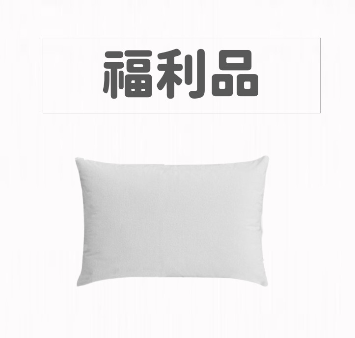 【福利品】厚織銀離子抗菌透氣精梳棉信封枕枕套