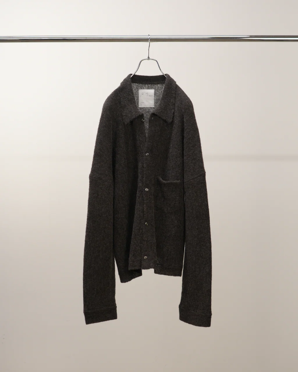 HABIT SELECT - ANCELLM - KIMONO KNIT SHIRT / 2COLORS