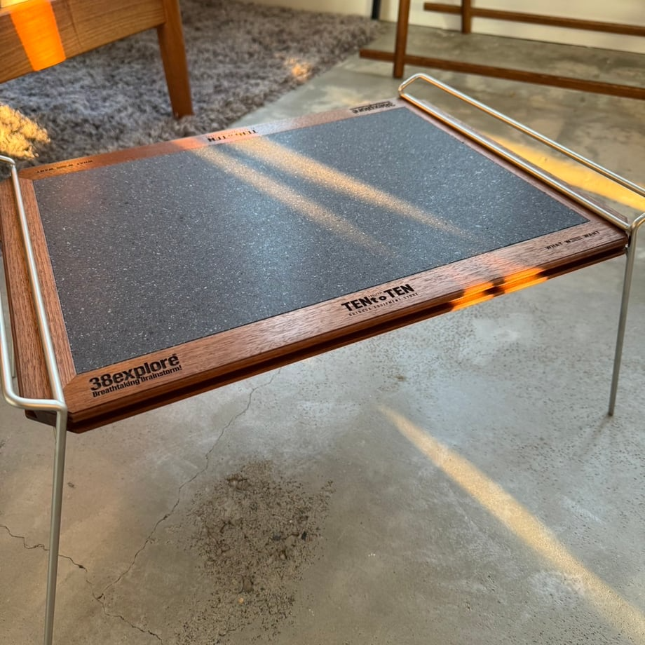 TENt o TEN｜SDGs38PALEO パレ男桌板/黑色