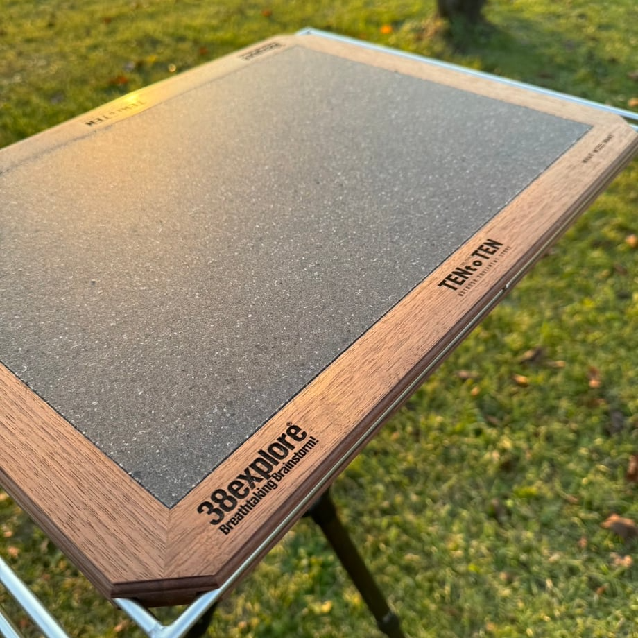 TENt o TEN｜SDGs38PALEO パレ男桌板/黑色