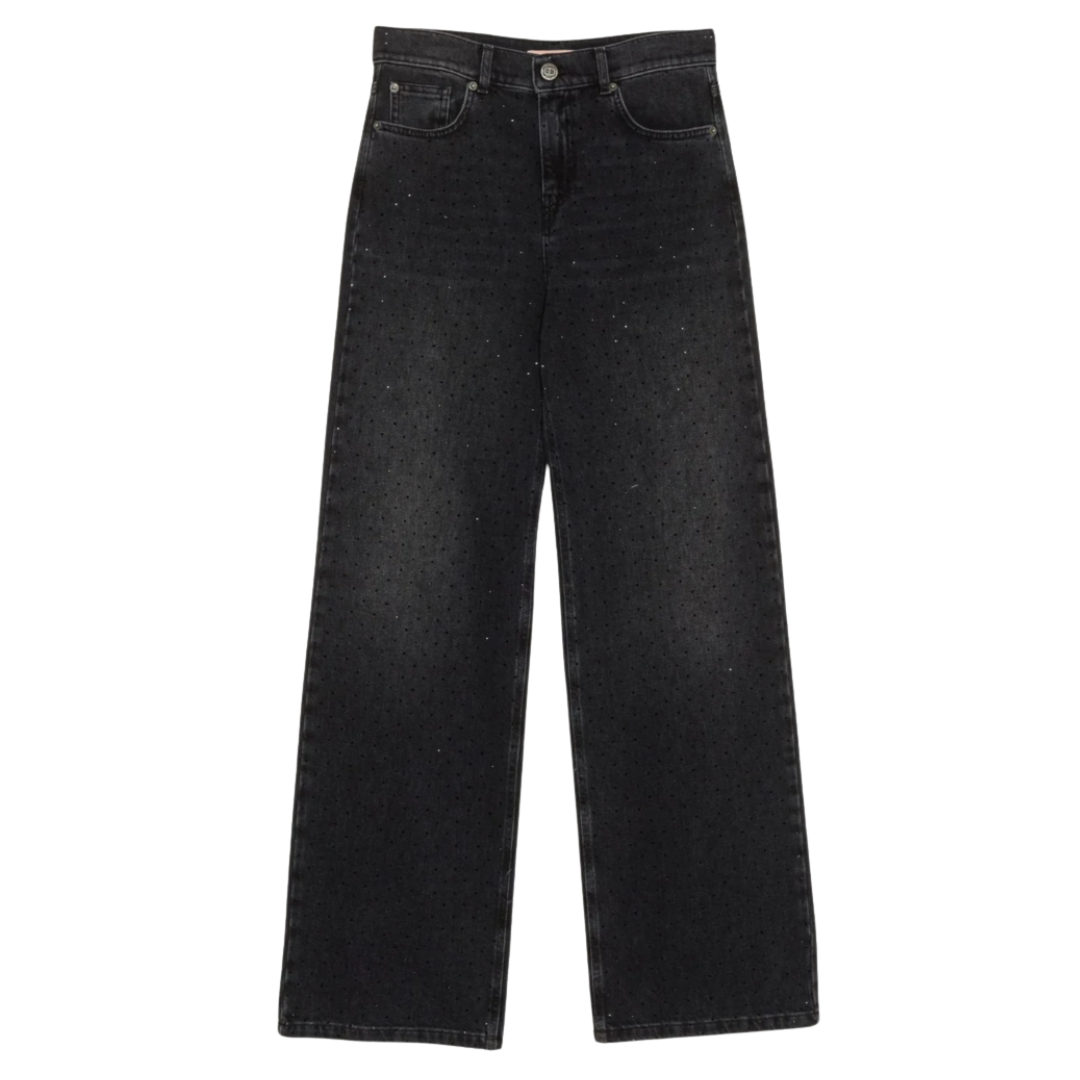 1TS1008-003 TWINSET Jeans Black #252TT2271 (C-BO-E)