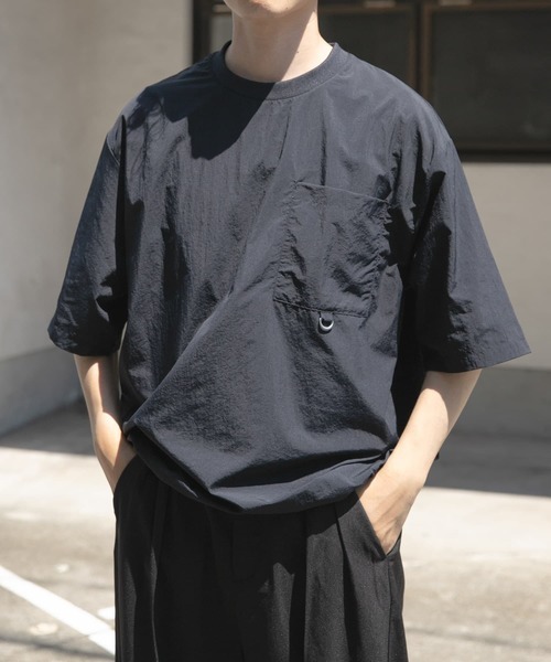 日本 Urban Research Nylon Pocket T-Shirt