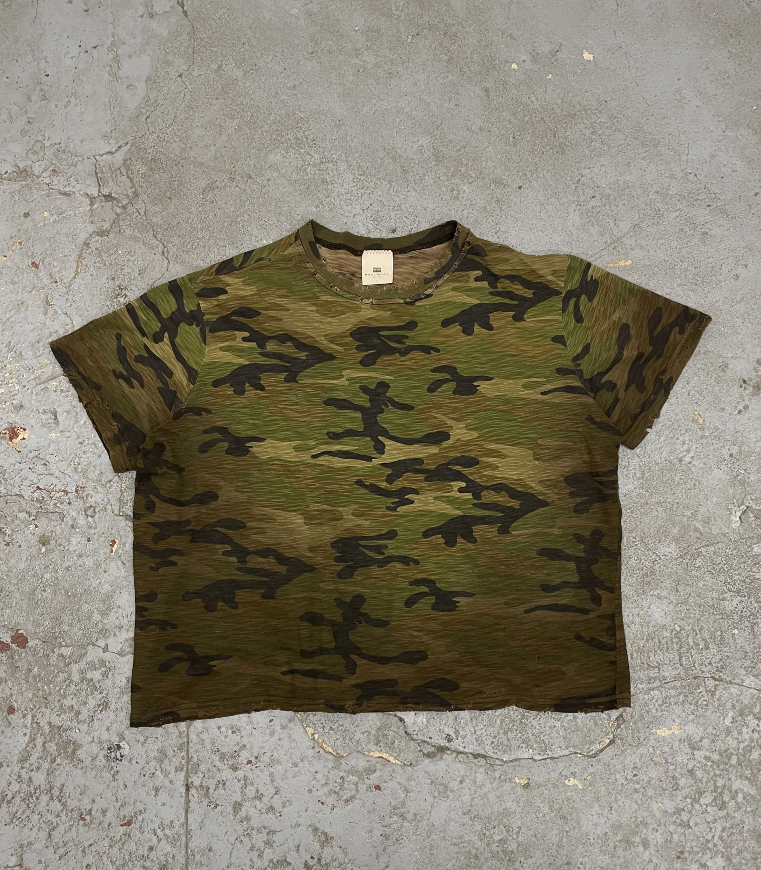 [Instock] MOOJIMOOJI EVERYDAY SLUB T-SHIRTS | AGED CAMO