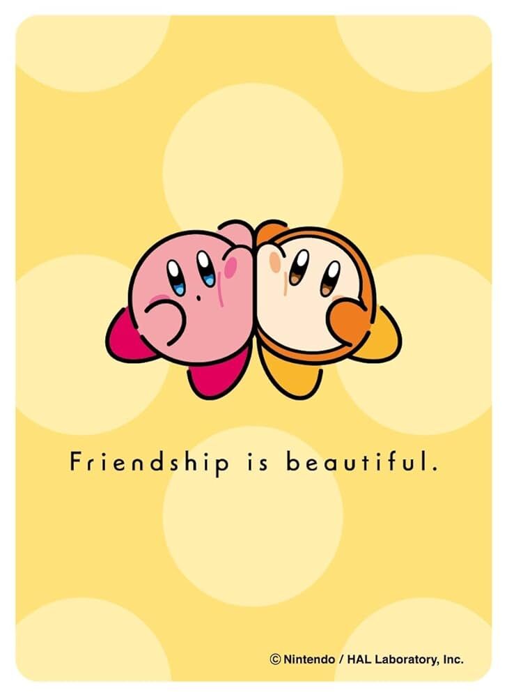 Ensky卡套系列 - カービィ play with ワドルディ キャラクタースリーブ なかよし(EN-1497)